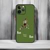 Classic Feel-Good Movie F-Forrest Gump Phone Case Black Matte Thin Phone Case For iPhone17 16 15 14 13 ProMax