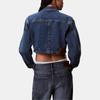 Calvin Klein Short Casual Comfortable Simple Long Sleeve Denim Jacket Women jackets 47D807G-RD8
