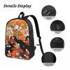 3Pcs Ongezellig Mymy Cocos Mayas Backpack Set for Girls Boys Pencil Boxes Bookbag Sets with Lunch Box For Students Knapsack