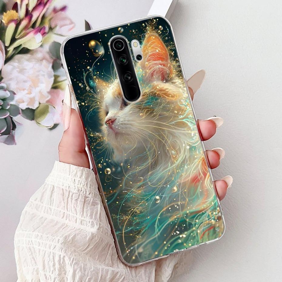 2024 Cute Cartoon Case For Xiaomi Redmi Note 8 Pro Note8 8T Soft Silicone TPU Back Cover For Redmi Note 8 T 8Pro Phone Cases