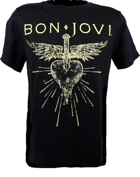 

Футболка унисекс Bon Jovi Dagger Wings Heart H3 Sportgear Global Merch