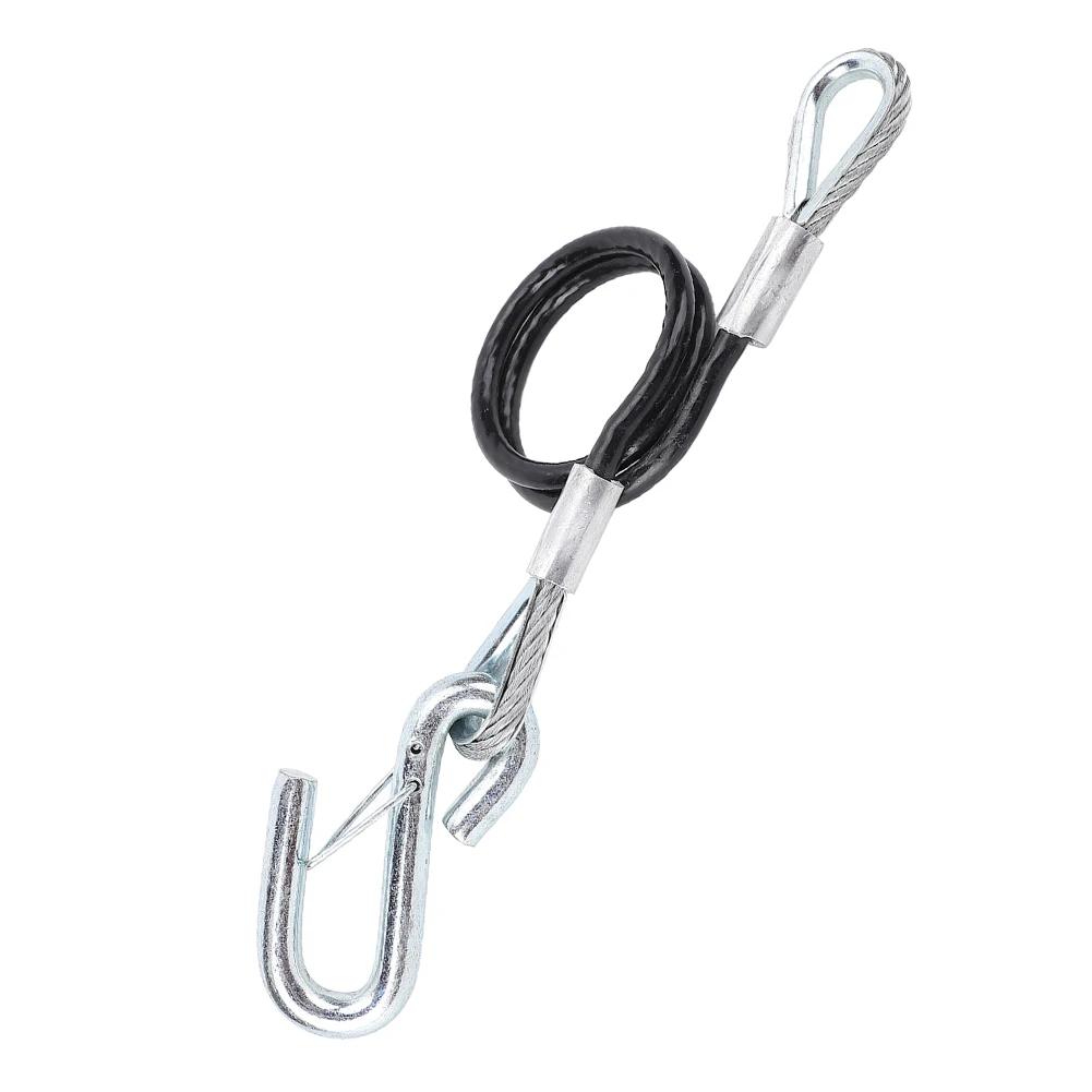 1pcs Car Trailer Safety Tow Rope Maximum Extension Length 27.6 In Spring Tow Rope For RV Accessories