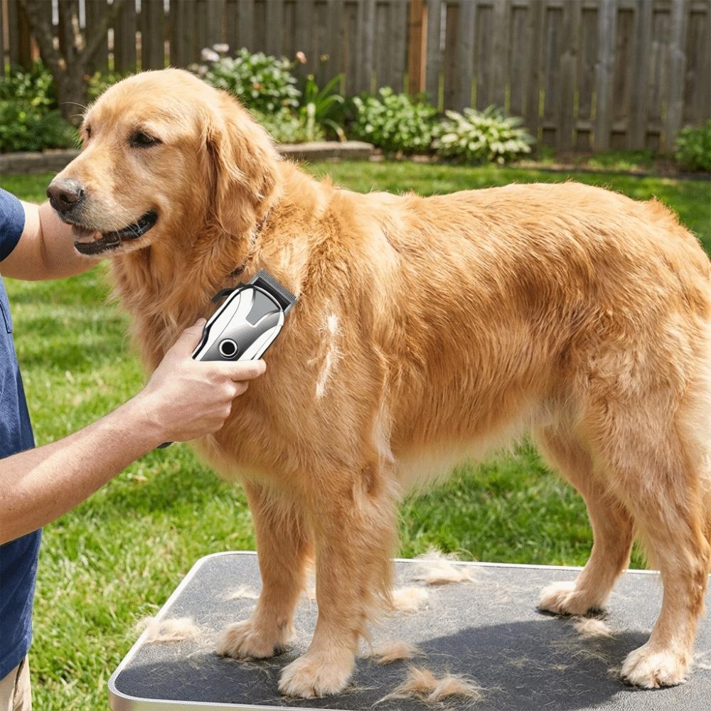 USB Rechargeable Electric Pet Clipper Low Noise Cat Shaver Universal Dog Hair Clippers Pet Salon