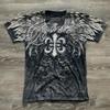 Fun Fashion Vintage Street Oversized Print Men and Women Tops Personalized Harajuku Clothing