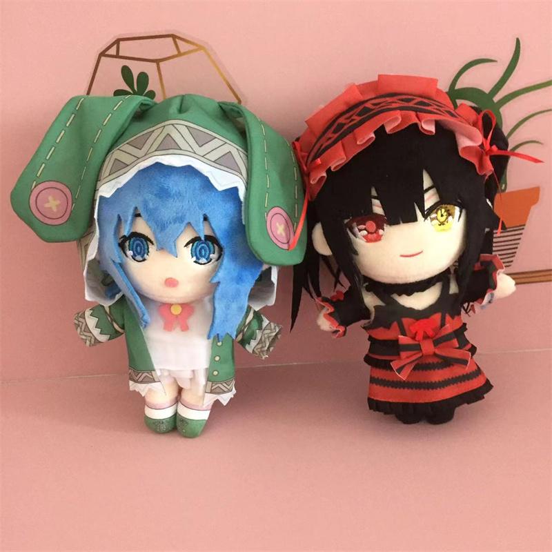 DATE A LIVE Plush Doll Toy Himekawa Yoshino Tokisaki Kurumi Cute Soft Stuffed Pillow Gift 20cm