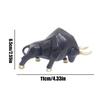 Bull Statue Geometric Resin Bull Decor Home Decoration for Friends Family Offices Rooms Desktop Nightstand Bookshelf Desk