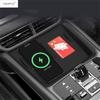 Para BYD Sealion 7 Sea lion 07 EV 2024 2025 Cargador Inalámbrico Central Protección Alfombrilla Antideslizante Gel de Sílice Accesorios Interiores