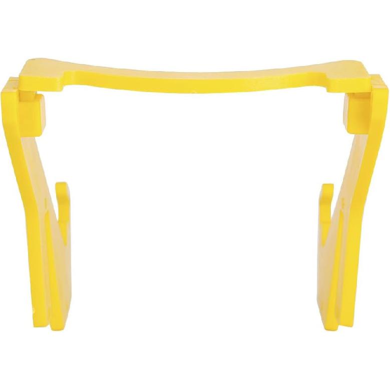 Zerodis Yellow Plastic Bee Honey Bucket Rack Holder Beekeeping Beekeepers Tool for Easy Pour Honey
