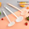 Silicone Mushroom Spatula: Non-stick, Heat-Resistant, Easy-to-Clean Cooking Tool with Dual-Use Stirring Spoon.