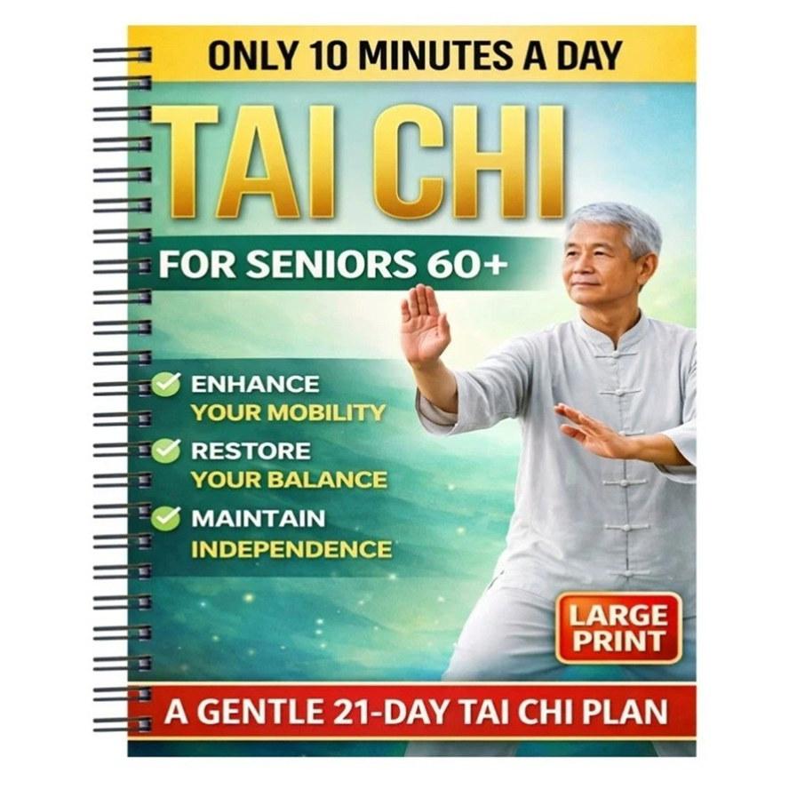 Tai Chi Gehen für Senioren: Ein 28-Tage-sanfter Tai-Chi-Plan für Gleichgewicht, Stabilität, Gesundheit und Bewegung