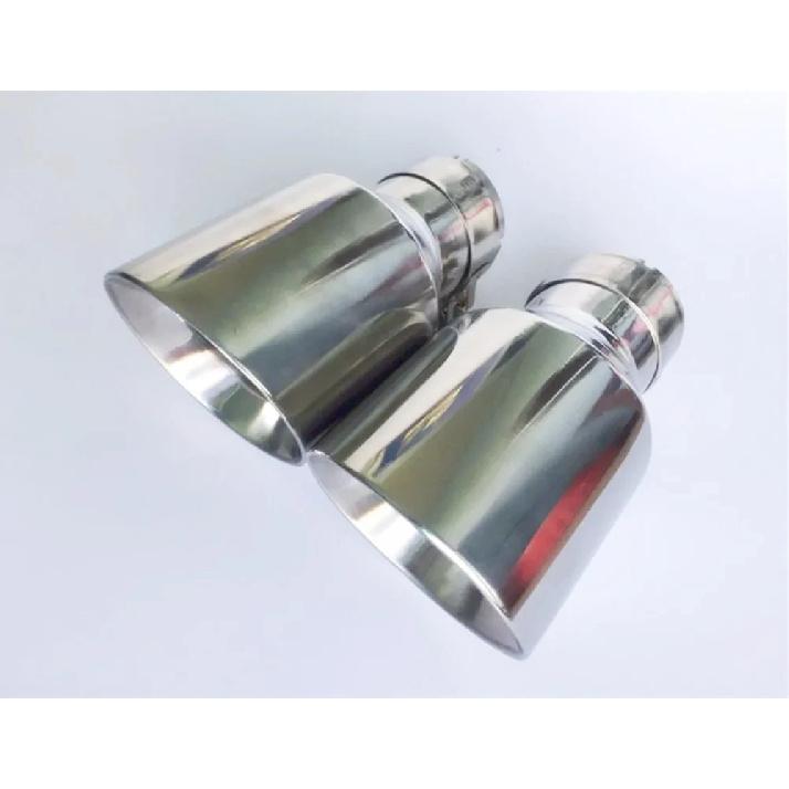 Newest Style Stainless Steel UniversalExhaust System End Pipe+Car Exhaust Tip 1 Piece