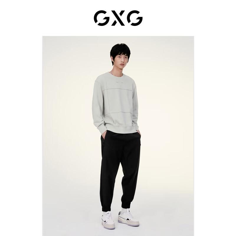 GXG Men's Simple Round Neck Sweatshirt