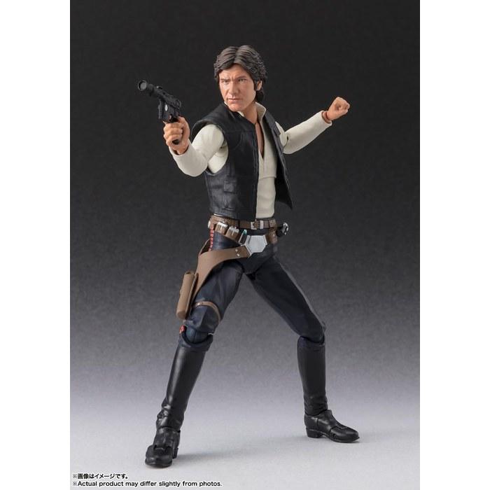 BANDAI SPIRITS S.H.Figuarts Star Wars: A New Hope Han Solo -Classic Ver.- Approximately 150mm PVC & ABS Painted Action Figure Multicolor