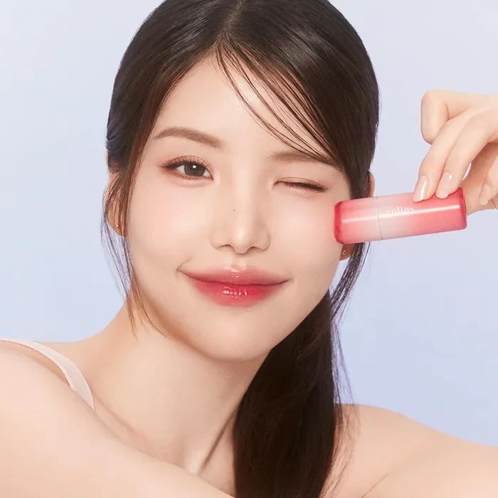 [2SET] Dew Glaze Tint (6 barev) (+ Balzám na rty a tváře jako dárek)