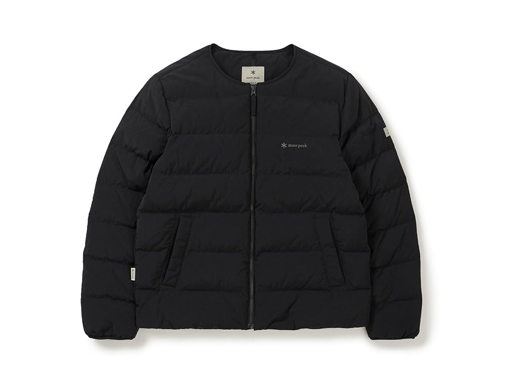 Snow Peak Land Lightweight Down Jacket Down Size XL GS-S25WMGDJ60, Outerwear, Jacket, Men's/Women's, Black,