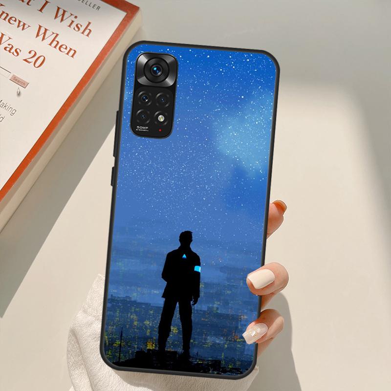 Detroit Become Human Case For Xiaomi Redmi Note 11 10 9 8 Pro Note 11S 10S 9S 8T K50 K40 9A 9C 10A 10C Cover