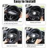 Bling Car Steering Wheel Cover, 15 Inch Anti-Slip Wheel Protector For Women Girls, Soft Leather Elastic Steering Wheel Protector, Car Interior
