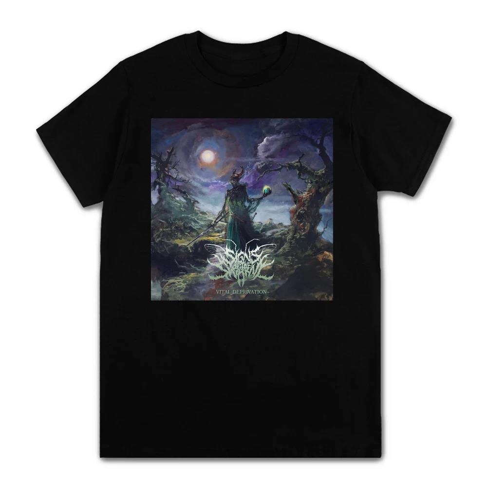 Vintage Deathcore Rockband T-shirtSigns Of The Swarm Grafiskt tryck Kortärmad Mode Casual Streetwear Herr EU-storlek T-shirt