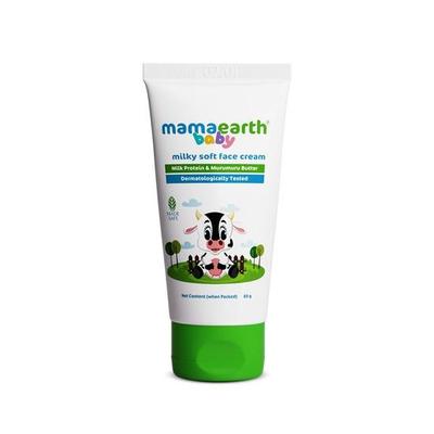 Milky Soft Natural Baby Face Cream for Babies, For All Skin Types 60 G