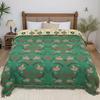 Pure Cotton Yarn Summer Blanket - Lightweight Air Conditioning Quilt for Single/Double Beds, Office Naps, and Lunch Breaks