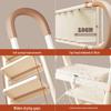 Multifunctional Carbon Steel Telescopic Folding A-Frame Ladder and Clothes Rack