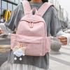 Mochila nueva mochila escuela secundaria chicas estilo ins alto valor estrellas estudiantes de secundaria mochila gran capacidad mochila estilo universitario