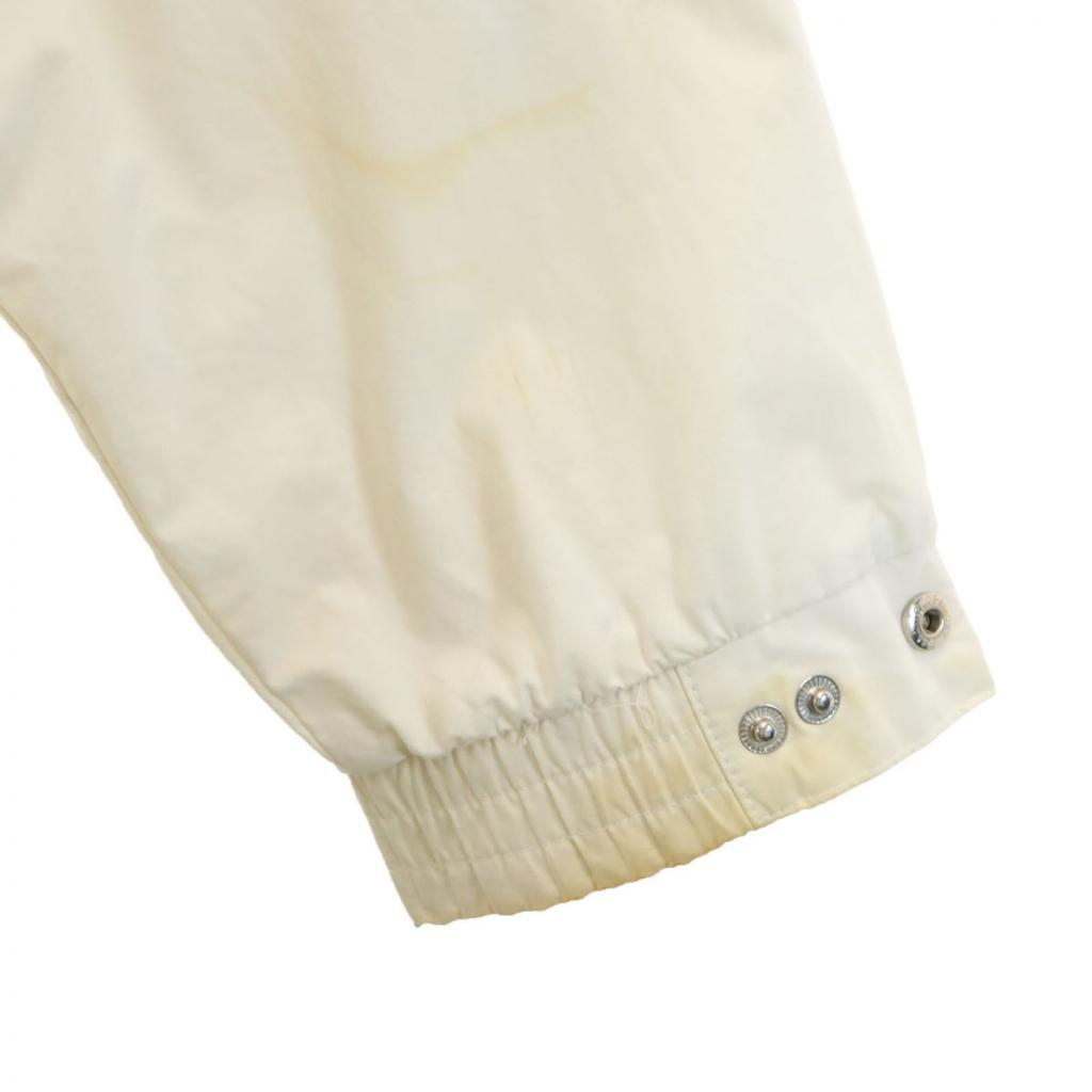 adidas 80s Trefoil logo vintage Back Print Zip jacket White system Men's Used