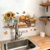 Warm Kitchen Decoration Stickers, Autumn Harvest Decoration, Wall Beautification, Healing Atmosphere Effect