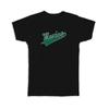 Mexico Flag Varsity Script Baseball Beisbol Country Pride Mexican T Shirt