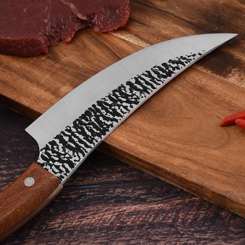 Cuțit de dezosat de 6 inci Cuțite de bucătărie pentru măcelar Cuțite din oțel înalt forjate manual Instrument de bucătărie