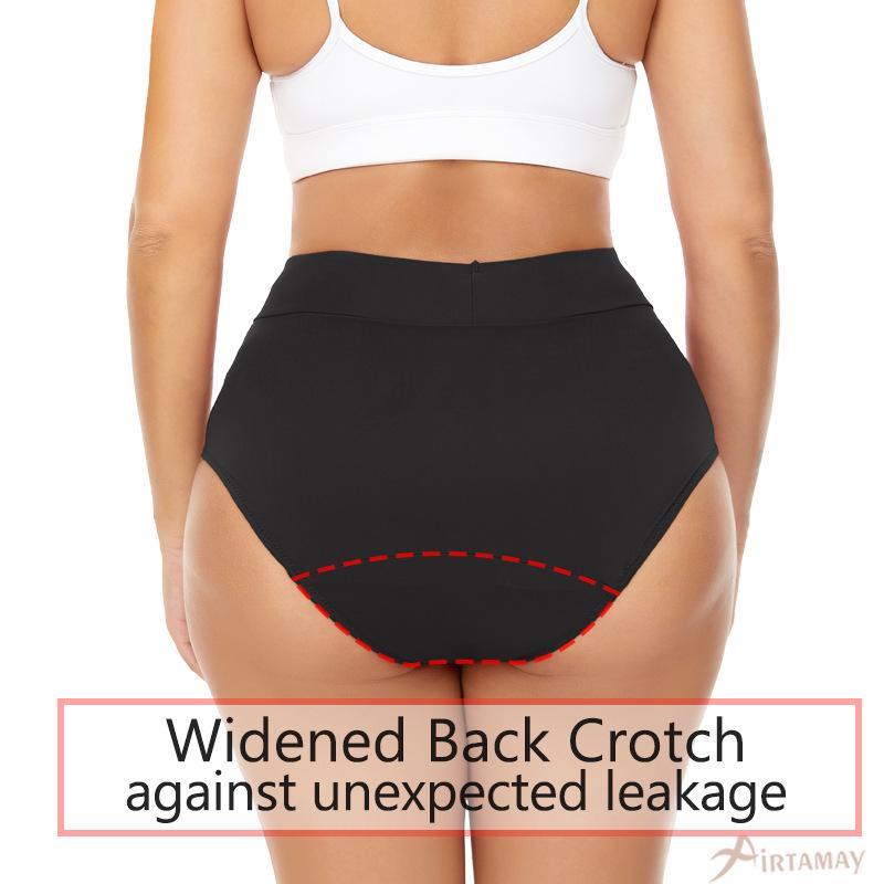 Leak-Proof Women's Swim Briefs: Four-Layer Period Panties for Sport