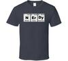 Nerdy Wissenschaft Periodensystem Elemente Lustiges College T-Shirt