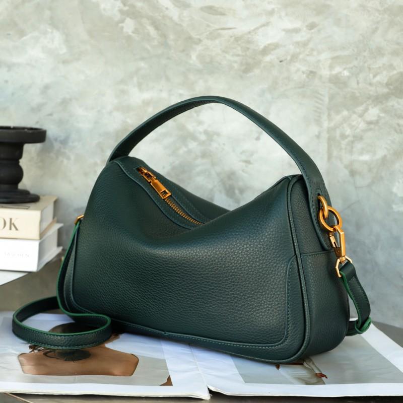 Bags 2025 New Lunch Boxes High-end Commuting All-matching Cross-body Handbags Genuine Leather Women's