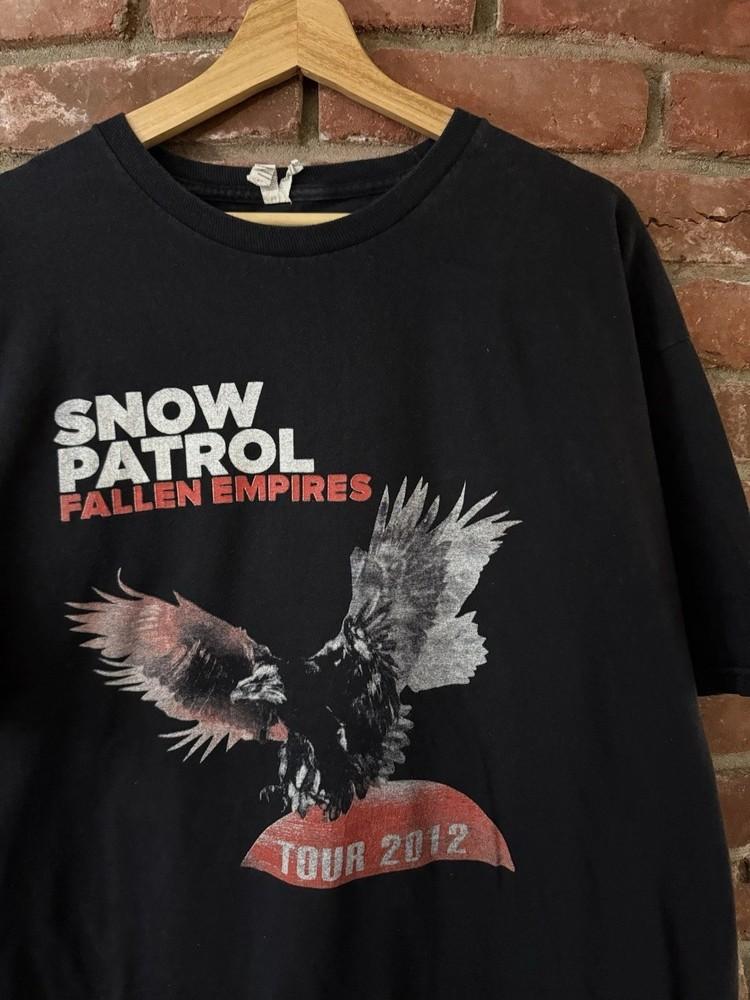 Snow Patrol Fallen Empires 2012 Tour Shirt Men All Size16D89 Unisex T-Shirt XXL 1890₽