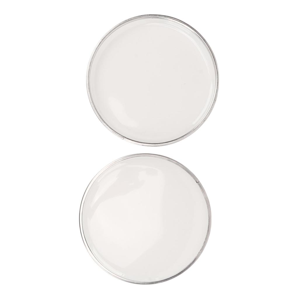 2PCS 6.5in Drumhead Replacement Waterproof Polyester Film Drum Head Jazz Drum Accessory White