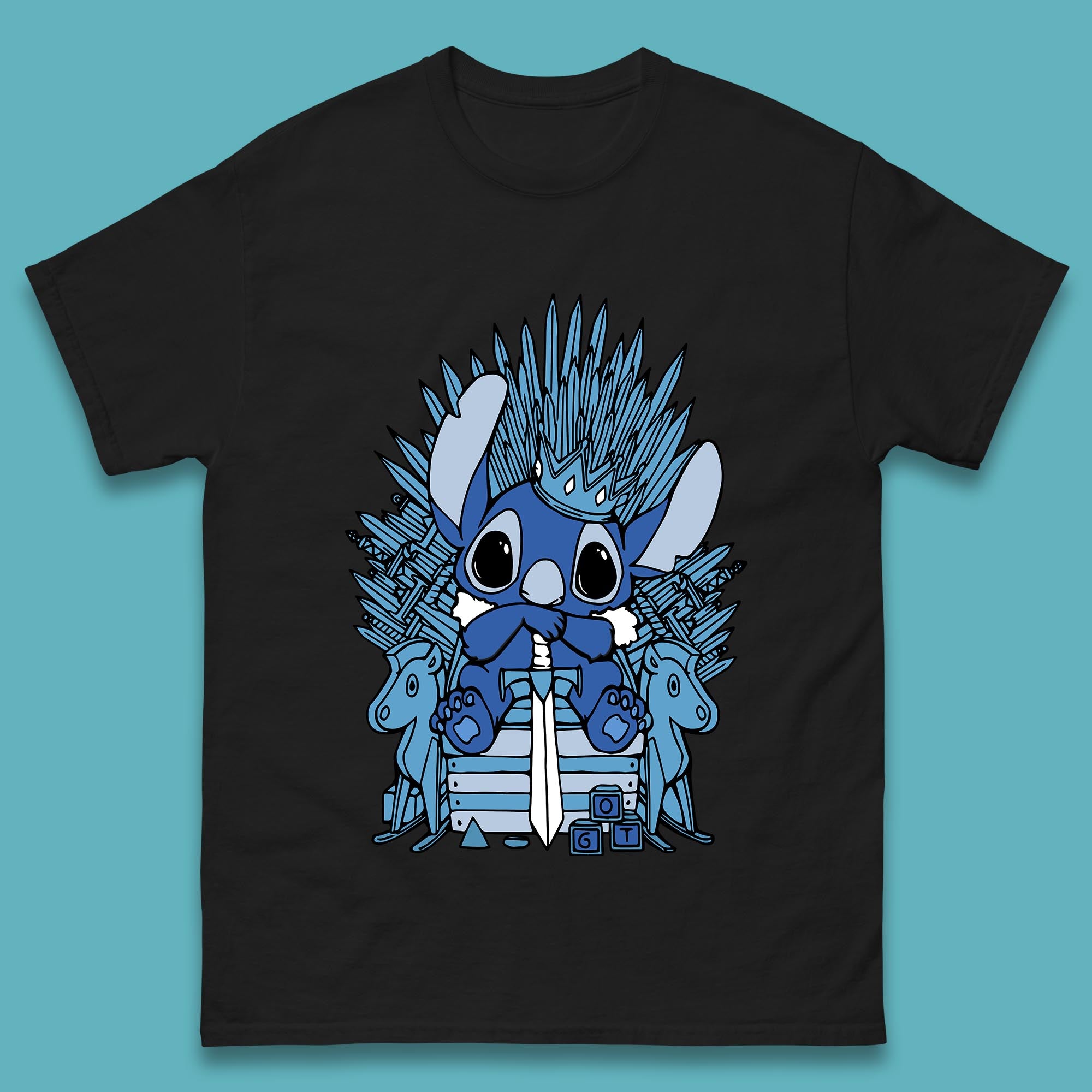 

Game of Thrones Lilo & Stitch Unisex T-Shirt Womens Tops Tees S