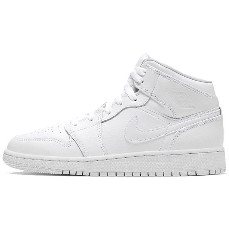 

JORDAN 1 Mid Triple White 2020 GS 35.5