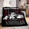 Custom 1pc Dragon Ball Z: Goku's Strength Blanket, Soft And Comfortable Blanket, Casual Warm, Camping Travel Blanket, Birthday Gift Q91238