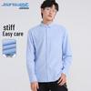 Jeanswest Men's American Style Casual Long-Sleeve Collared Shirt