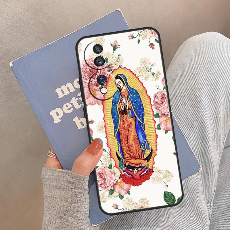 Virgin Mary Christian Case For Honor Magic 8 7 6 5 Pro Cover For Honor 400 200 X9c X9b X9a X8a X8b 50 70 90 Lite