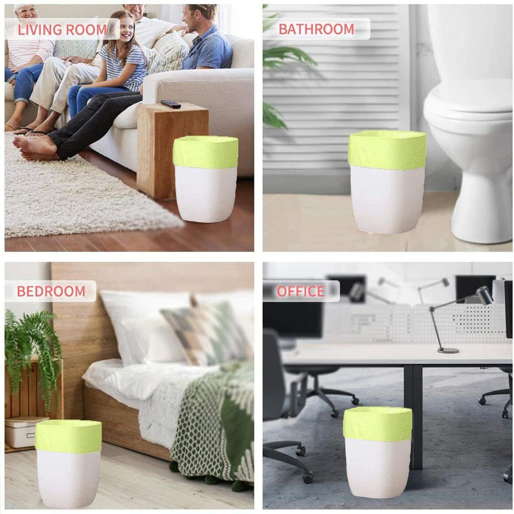 Garbage Bag, Household Thick Hand-held Vest, Flat Mouth Large Garbage Bag