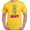 Unisex Shirt Cotton Oversize Large Size PINEAPPLE SLUT T-SHIRT Mens Unisex Tee Top