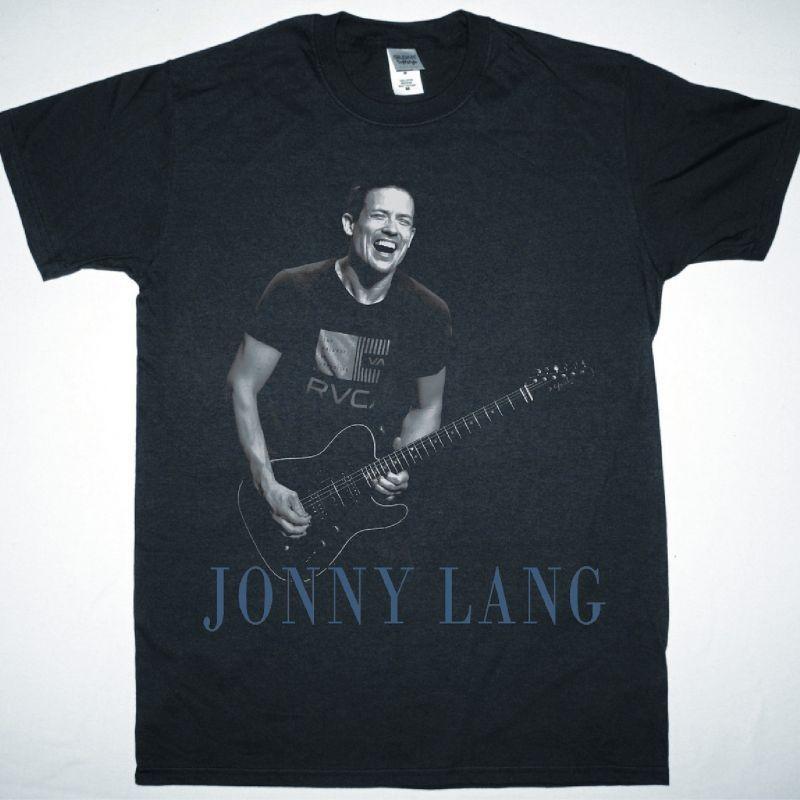 Jonny Lang Black T-Shirt Blues Rock Band Tee