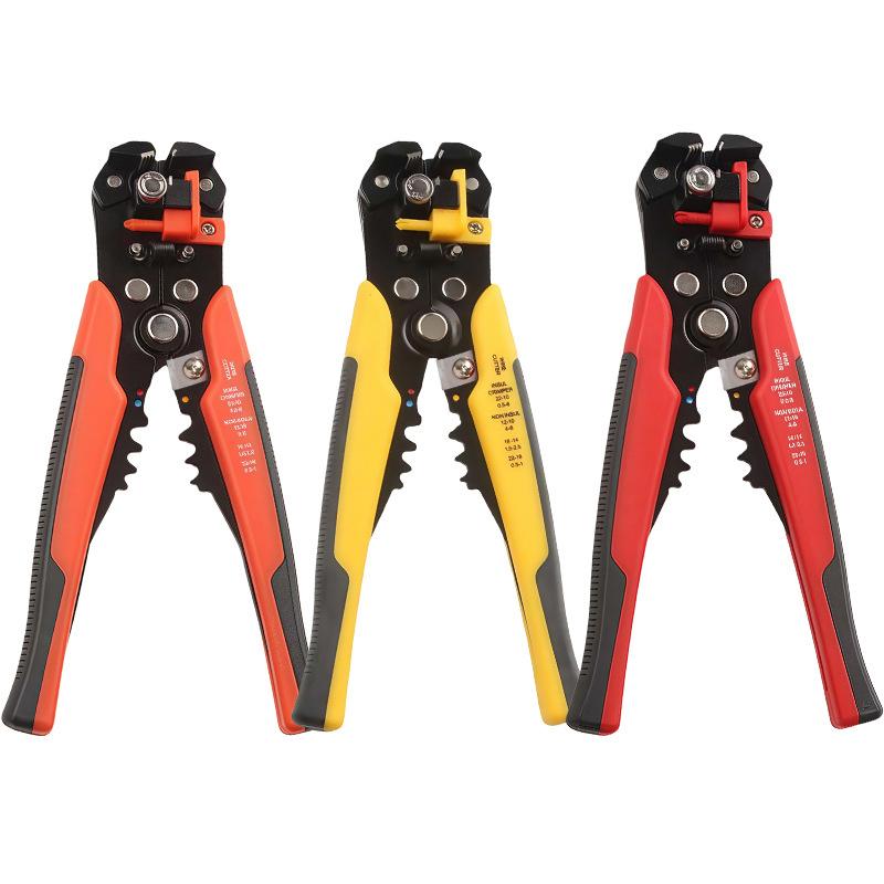 Wire Stripping Multifunctional Pliers For Cable Cut Crimpterminal High Precision Automatic Hand Tool Cable Cuttercrimper