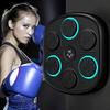 Smart Music Boxing Machine Wall Mounted Speed Modes Adjustable Electronic LED Boxing Training Target Punching Pad Home Gym Workout Equipment