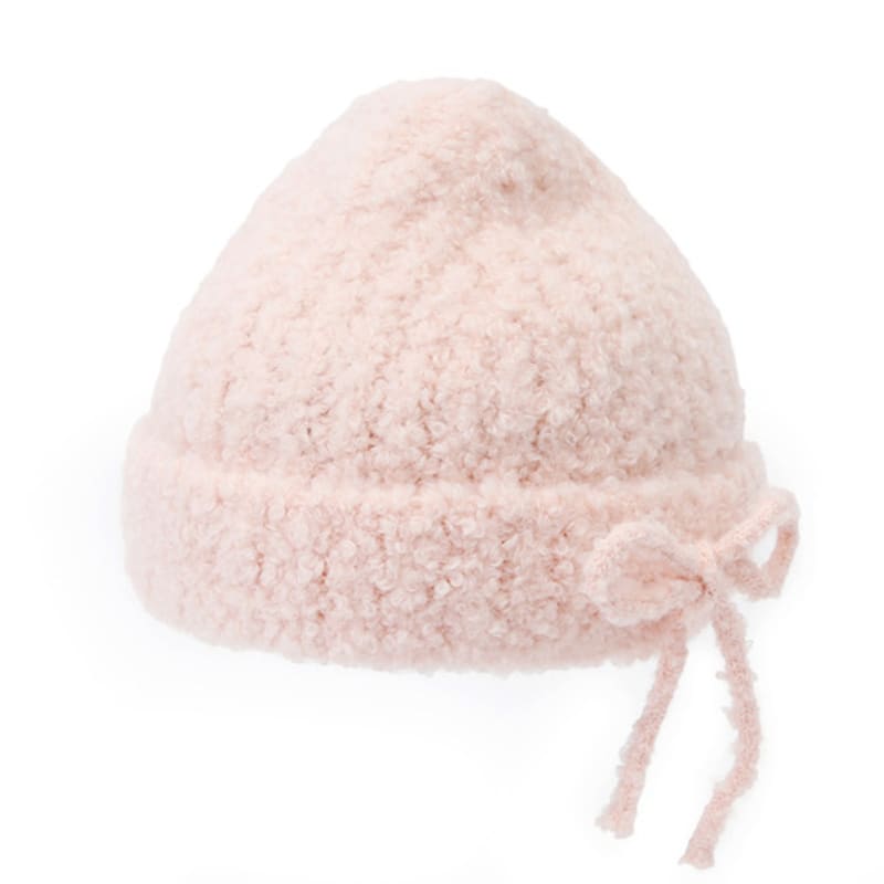 UNDERCONTROL STUDIO RIBBON BEANIE / MOHAIR BOUCLE / Pk