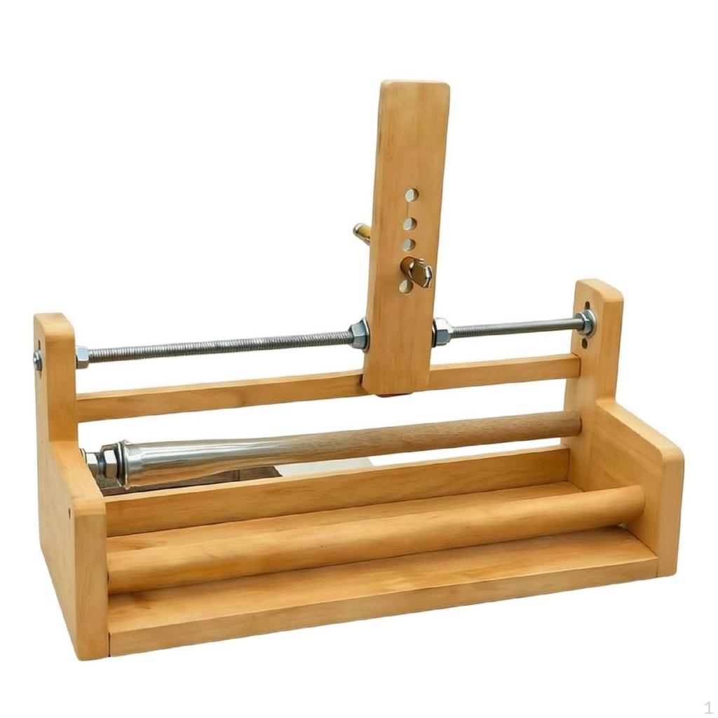 Bottle Cutter with Wooden Frame DIY Glass Tabletop Tool for Crafters, Hobbyists, Craft