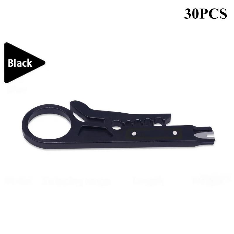10/20/30pcs Automatic Stripping Pliers Wire Stripper Cable Wire Cutters Stripping Crimping Tool with Hexagon Wrench Tools Nippers