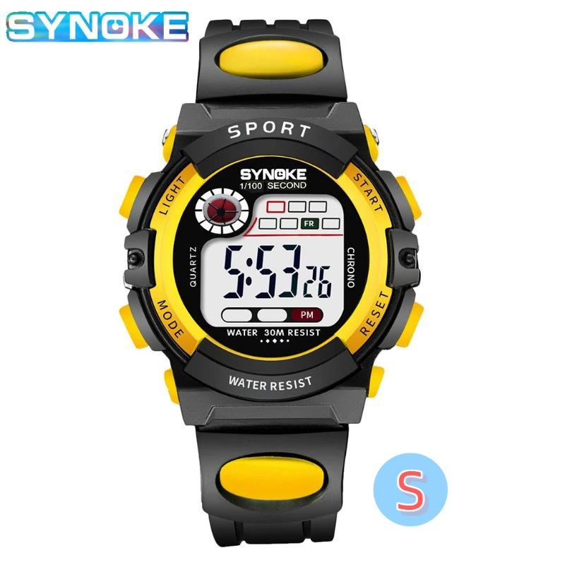 Top Brand New Electronic Watch Sports Waterproof Men's and Women's Students Explosive Watch