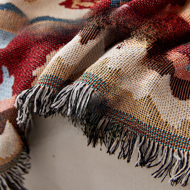 Sofa Cushion Non-Slip Stain-Resistant Four Seasons Universal Sofa Towel Modern Simple Picnic Camping Rugs Sofa Cover Cloth High Sense